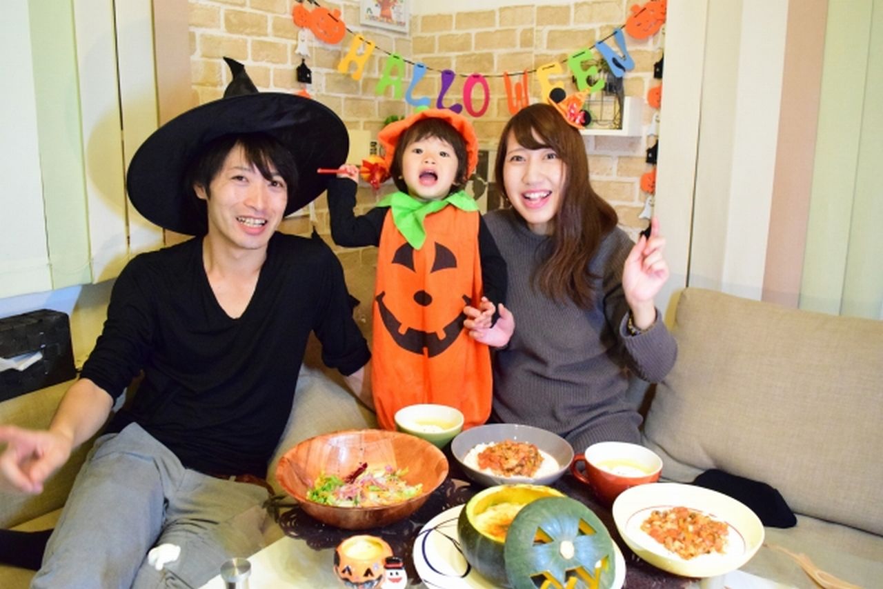 ハロウィンを子供と家で楽しむ仮装と美味しいお菓子