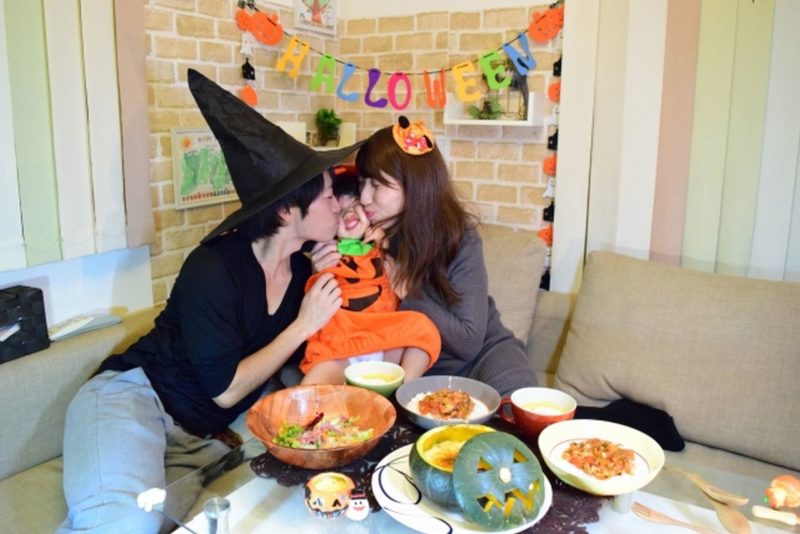 ハロウィン家族