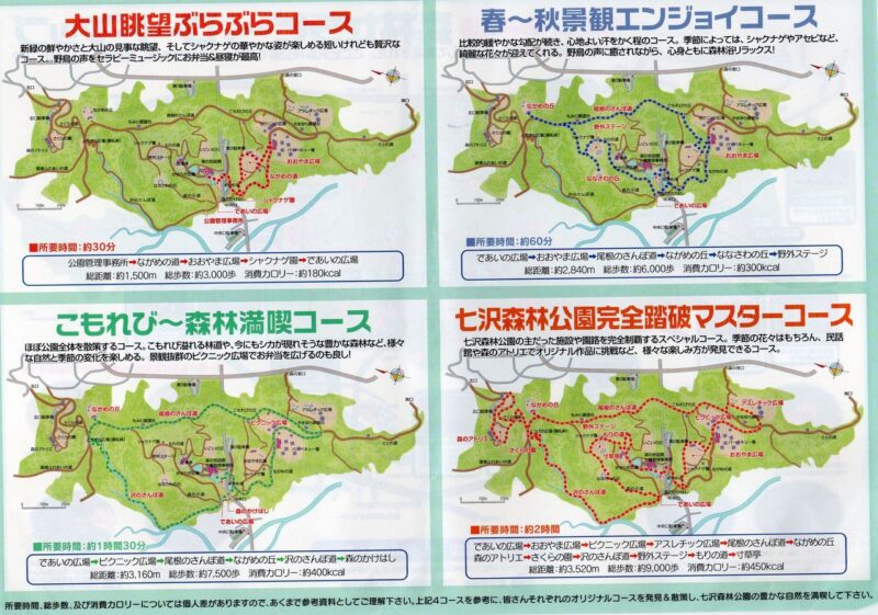 県立七沢森林公園コース